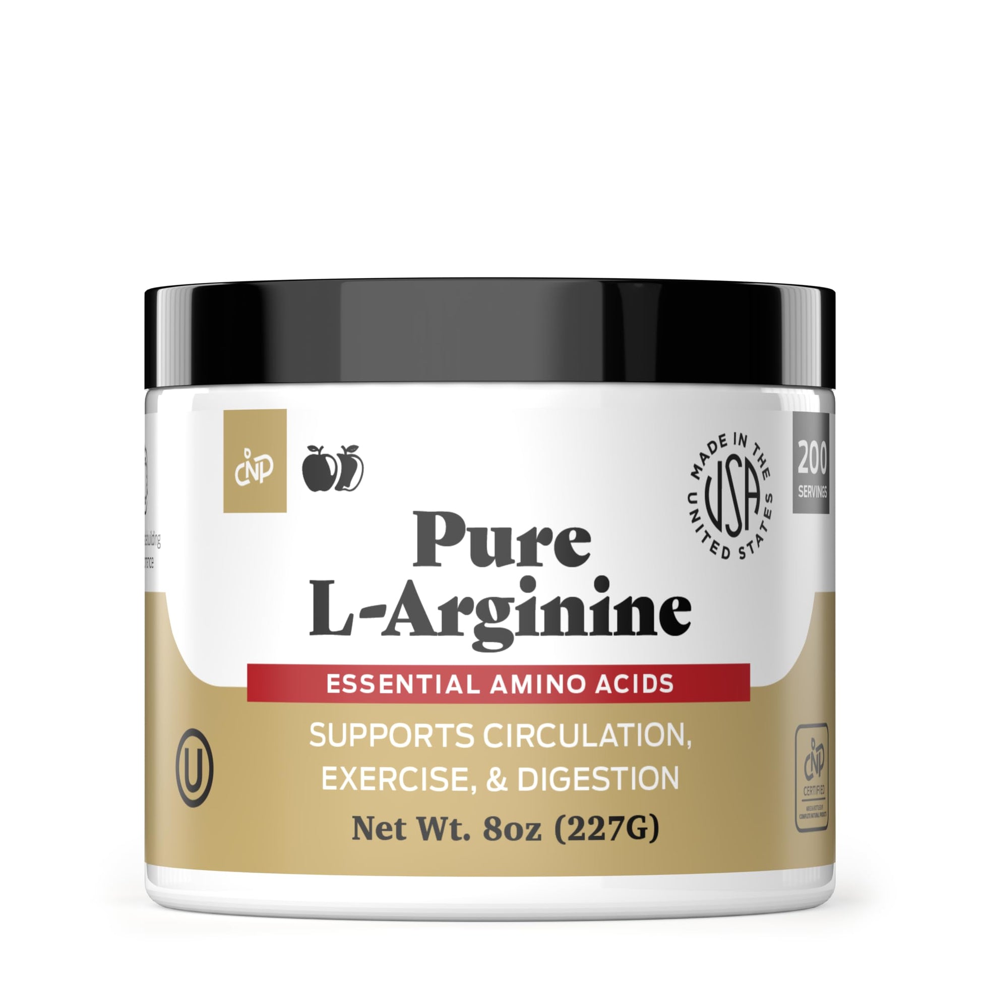 Complete Natural Products L-Arginine Powder Supplement, 8 oz