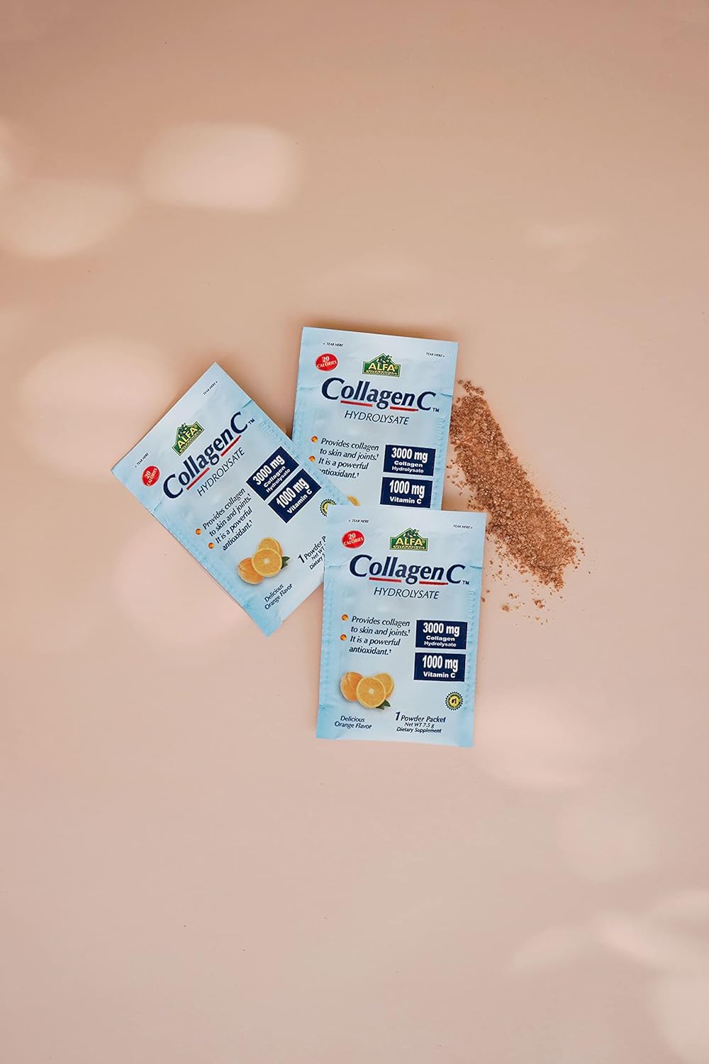ALFA VITAMINS Collagen C Peptides Hydrolysate Powder 15.8733 oz, 2 Pack