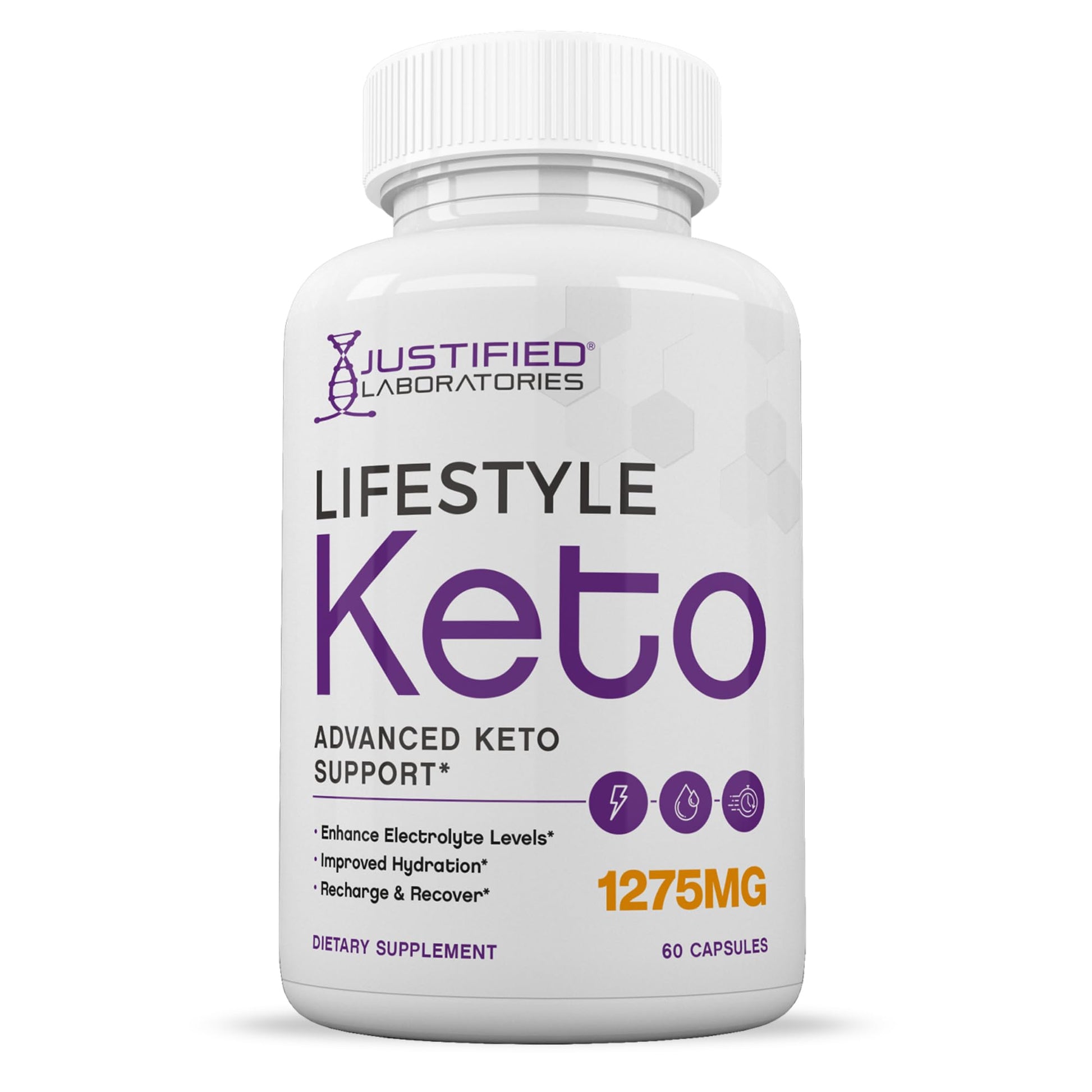 Justified Laboratories Lifestyle Keto 60 Capsules