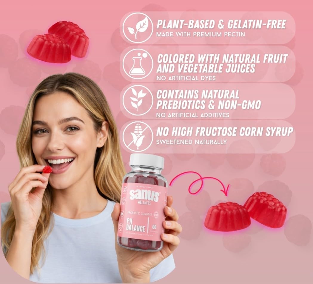Sanus Wellness Probiotics for Women Gummy - 60 Gummies