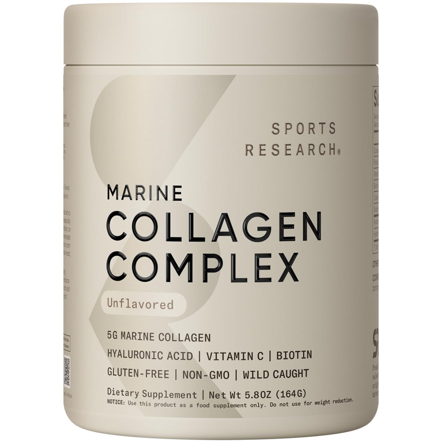 Sports Research Collagen Beauty Complex Powder 5.75 oz