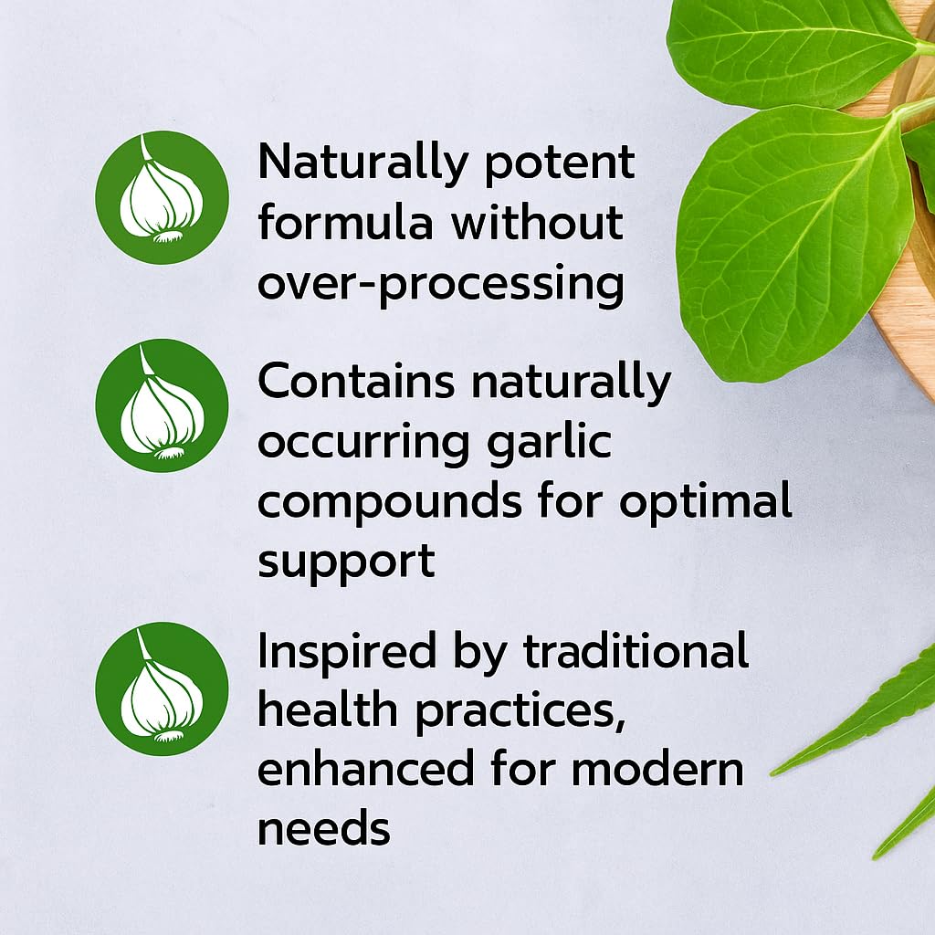 Total Natural Garlic Extract 5000mg Softgels 200 Count