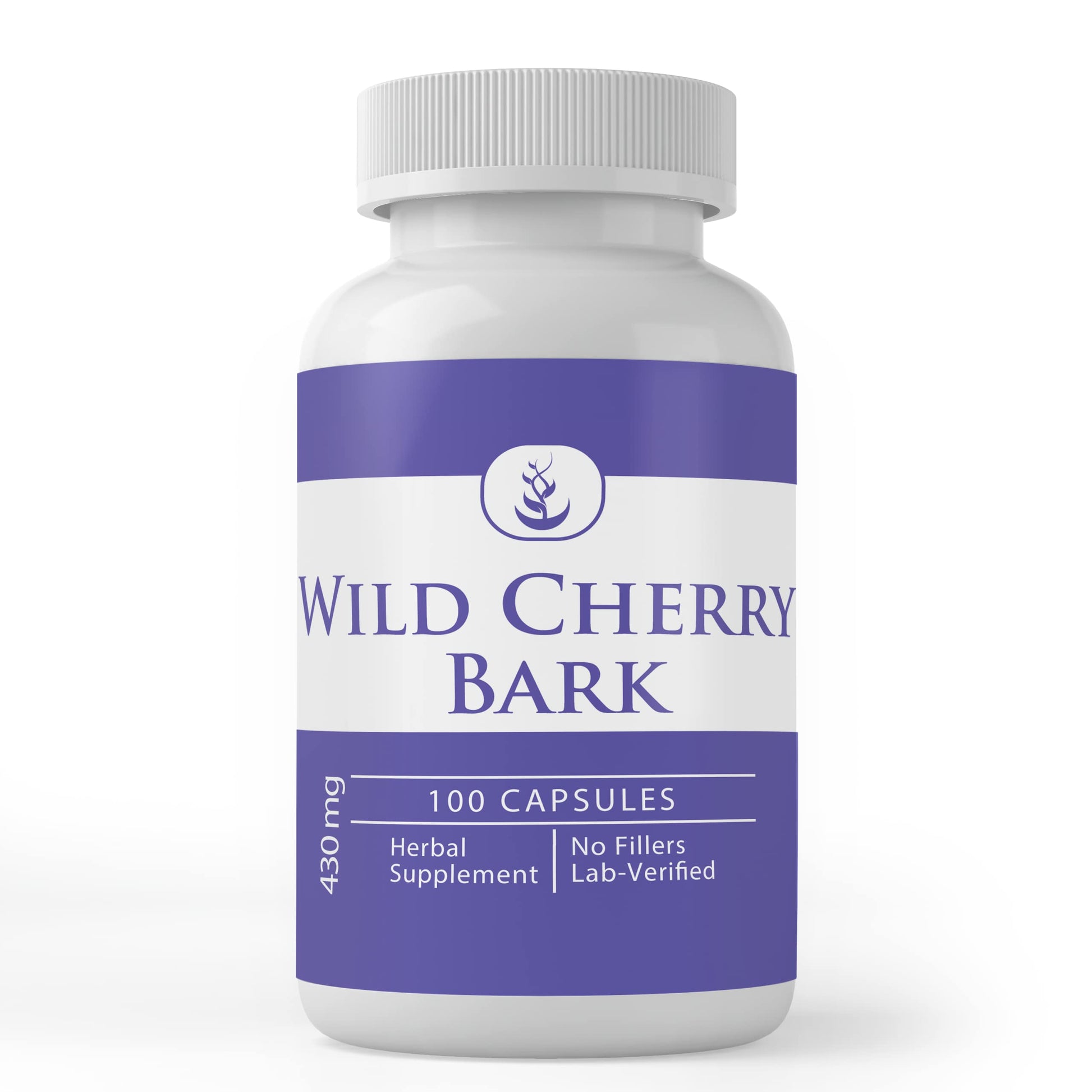 Pure Organic Ingredients Wild Cherry Bark Capsule 100 Count