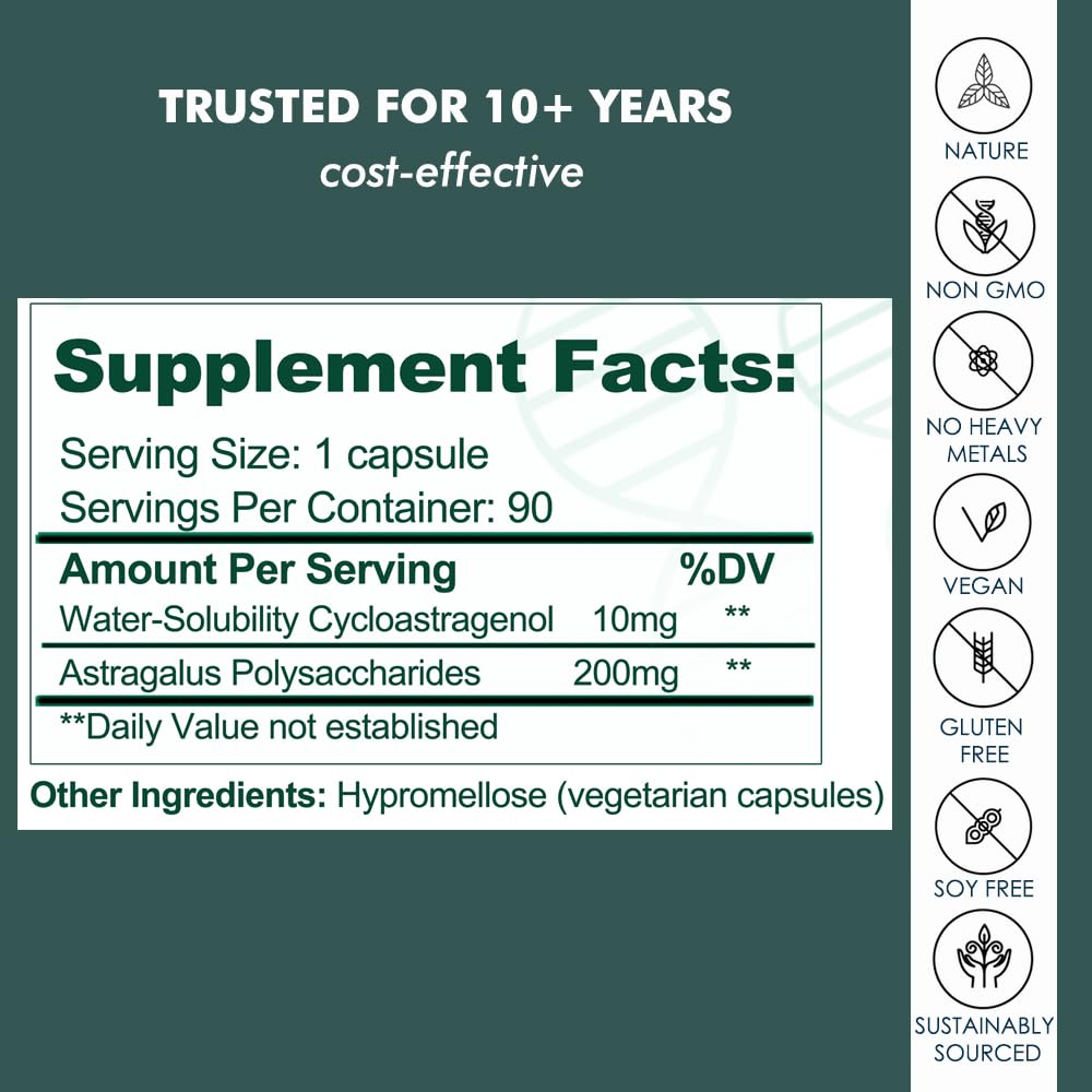 CAW Cell Rejuvenation Telomere Support Capsule 90 Capsules