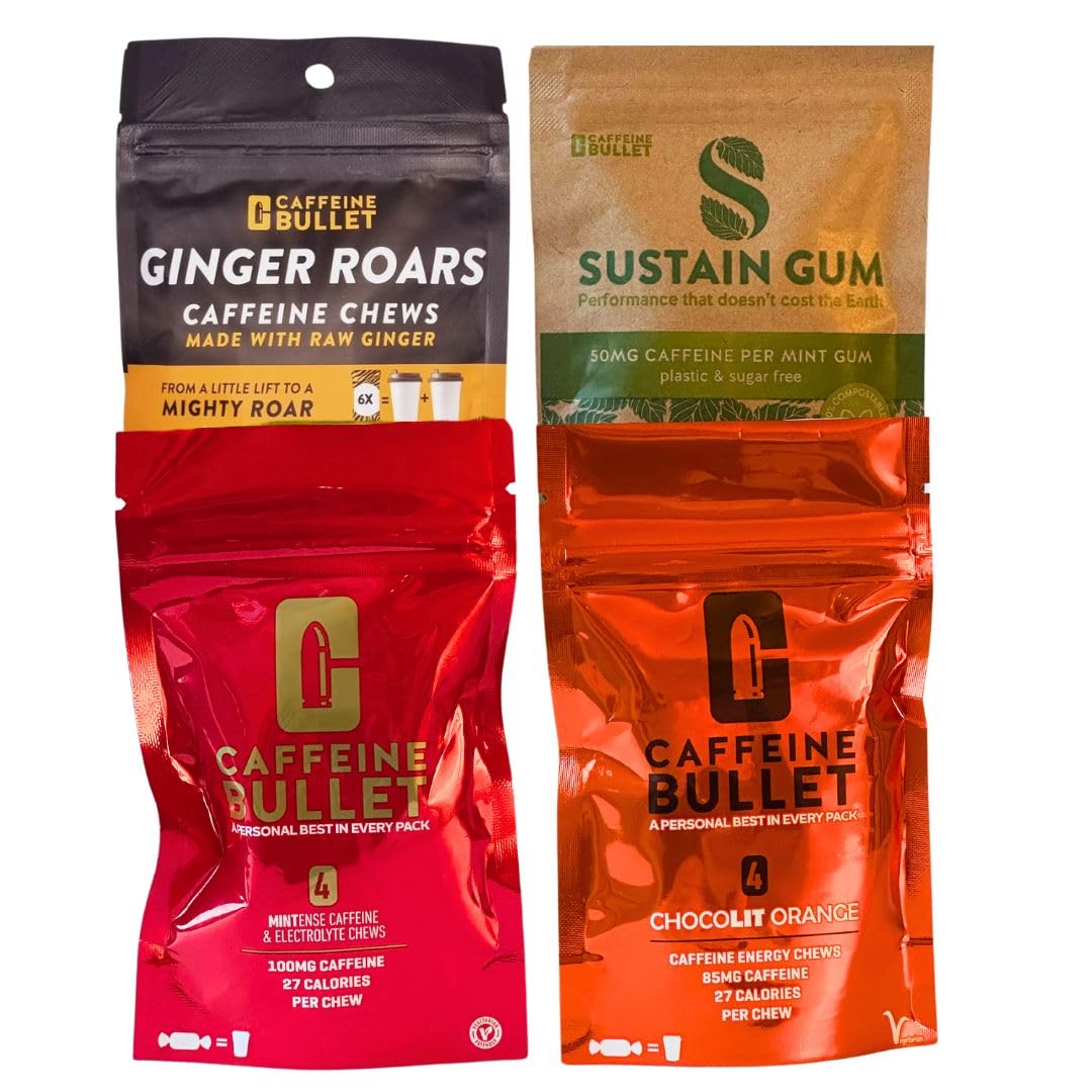 Caffeine Bullet Variety Bundle Sustain MCF Chewable 24