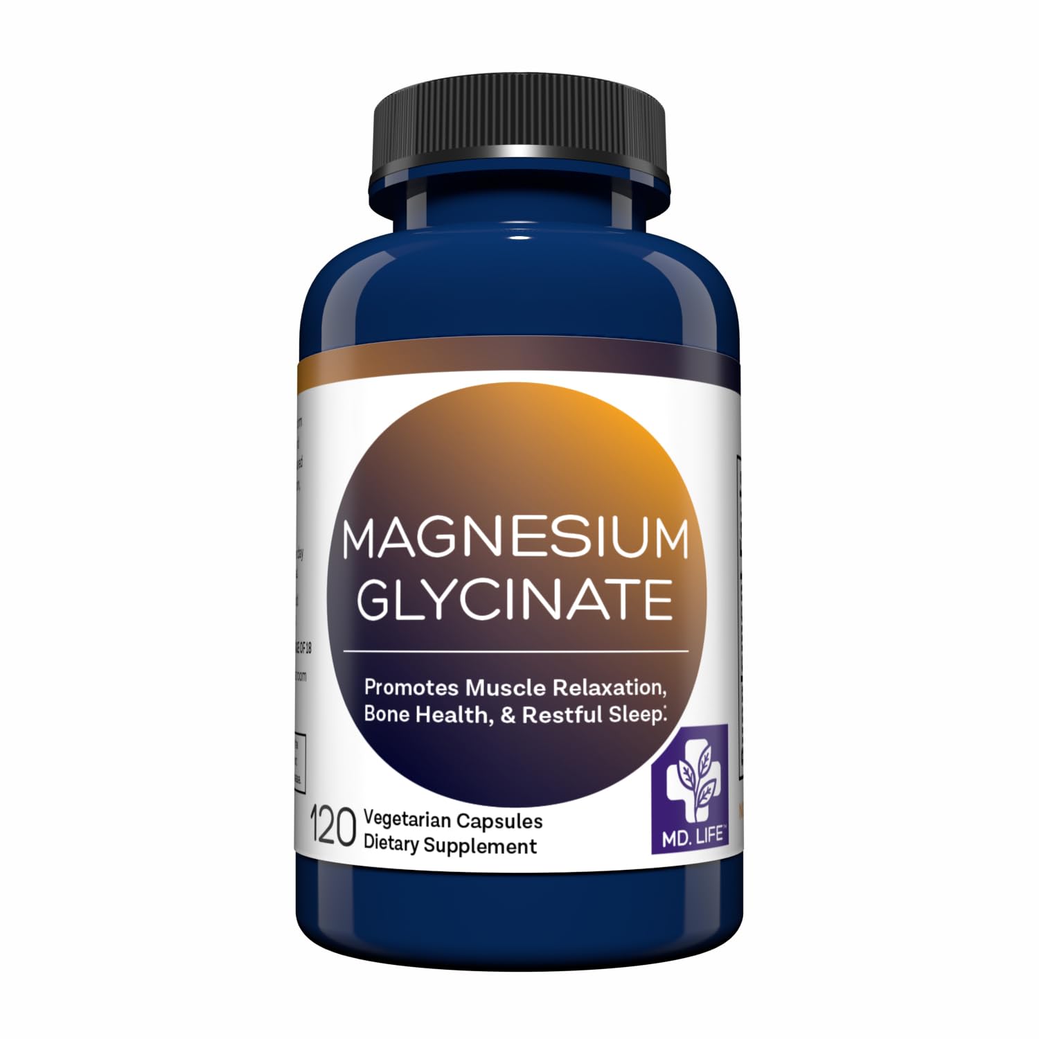 MD.LIFE Magnesium Glycinate Capsule, 1 Count