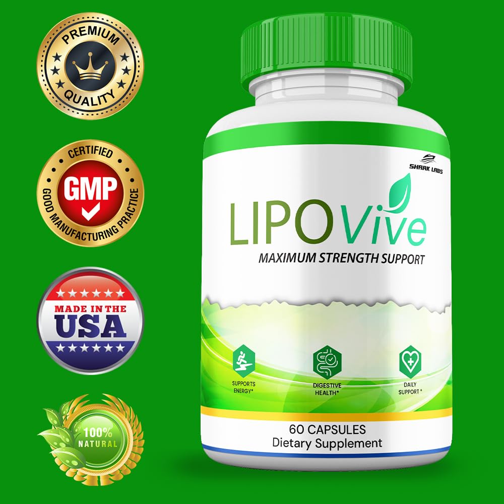 Shark Labs LipoVive Capsules 60 Capsules