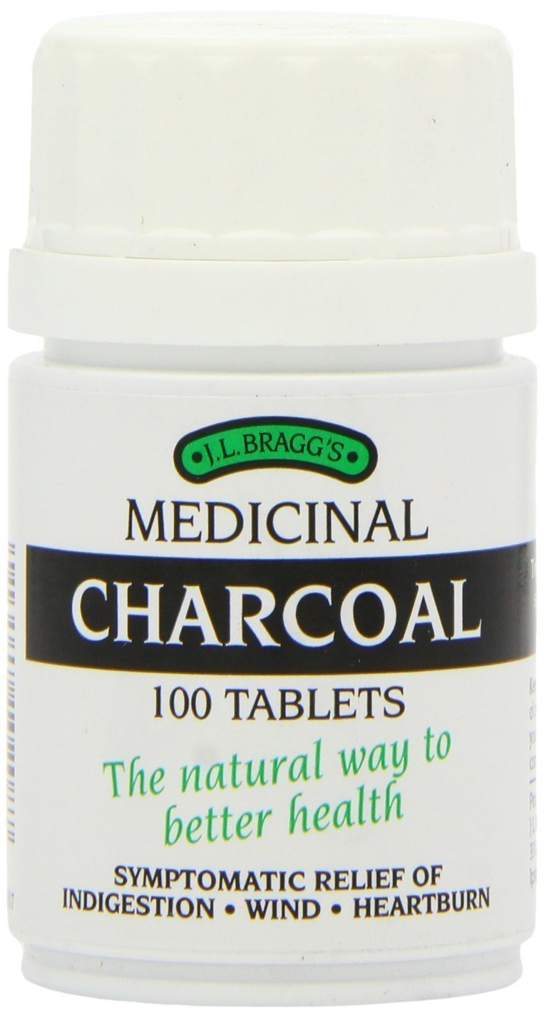 Bragg Charcoal 300mg Tablets, 100 Count