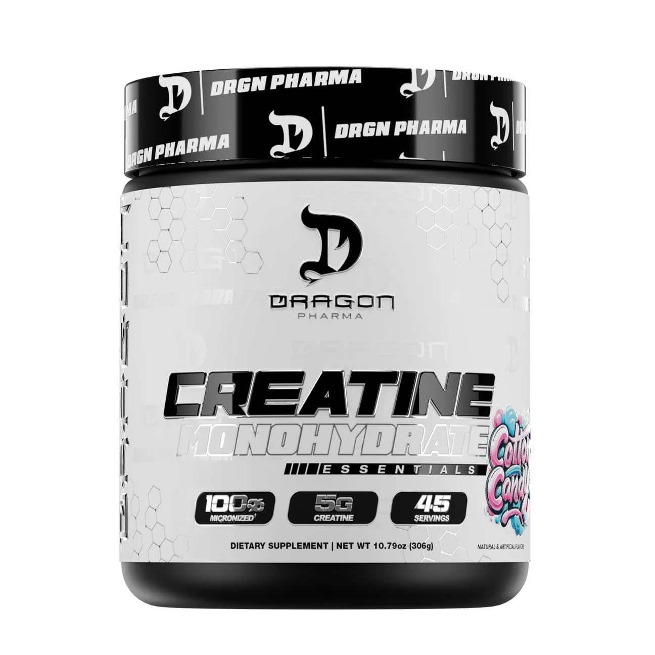 DRAGON PHARMA Creatine Monohydrate Powder 10.79 Ounce