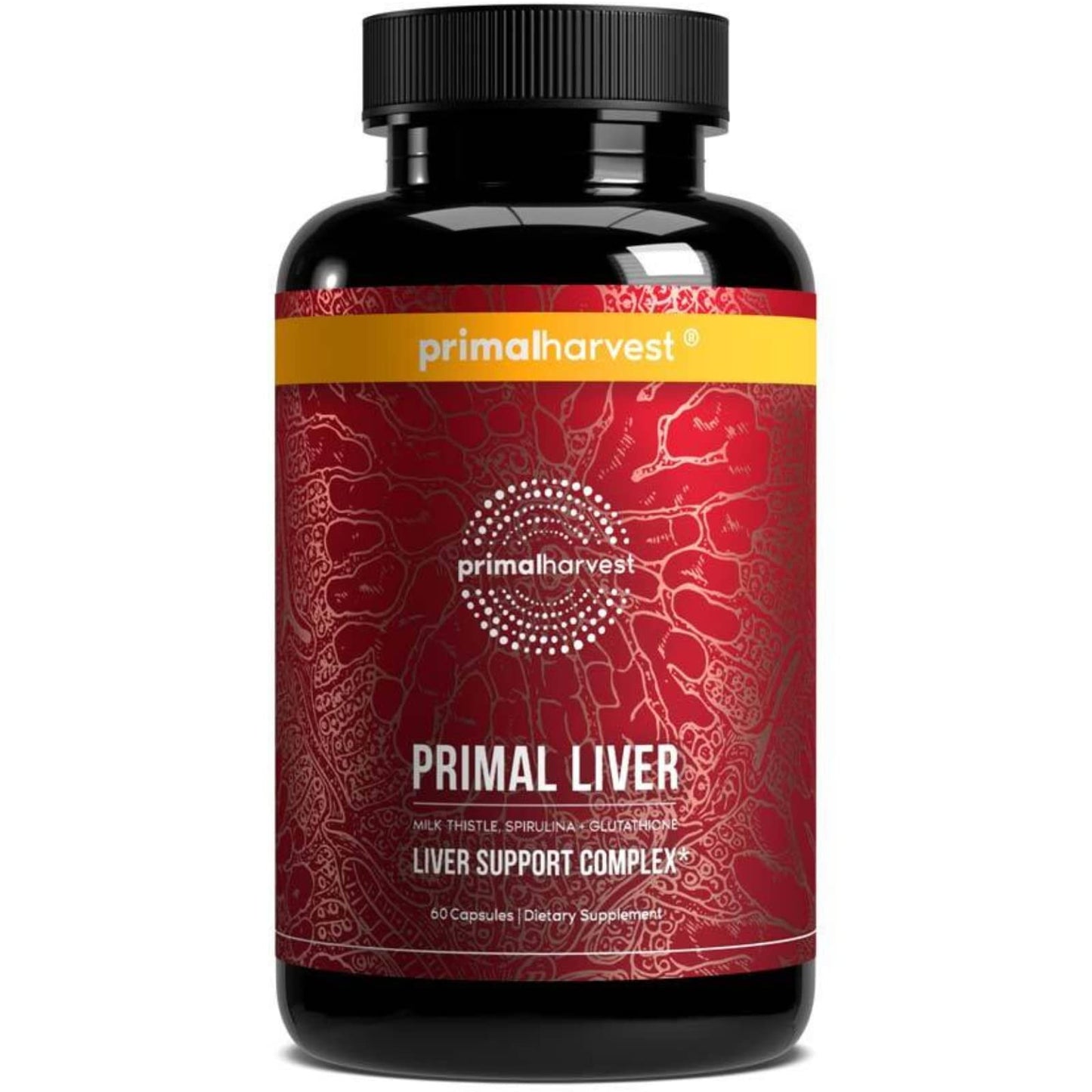 Primal Harvest Primal Liver Liver Supplement Capsule, 120 Count