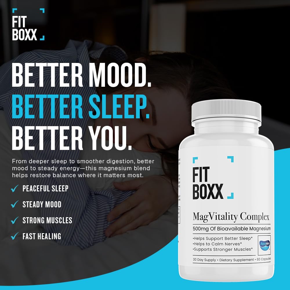 Fit Boxx MagVitality Complex, 60 Capsules