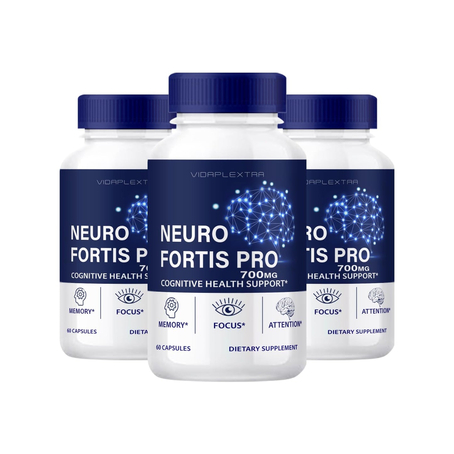 VIDAPLEXTRA Neuro Fortis Pro Capsules 180