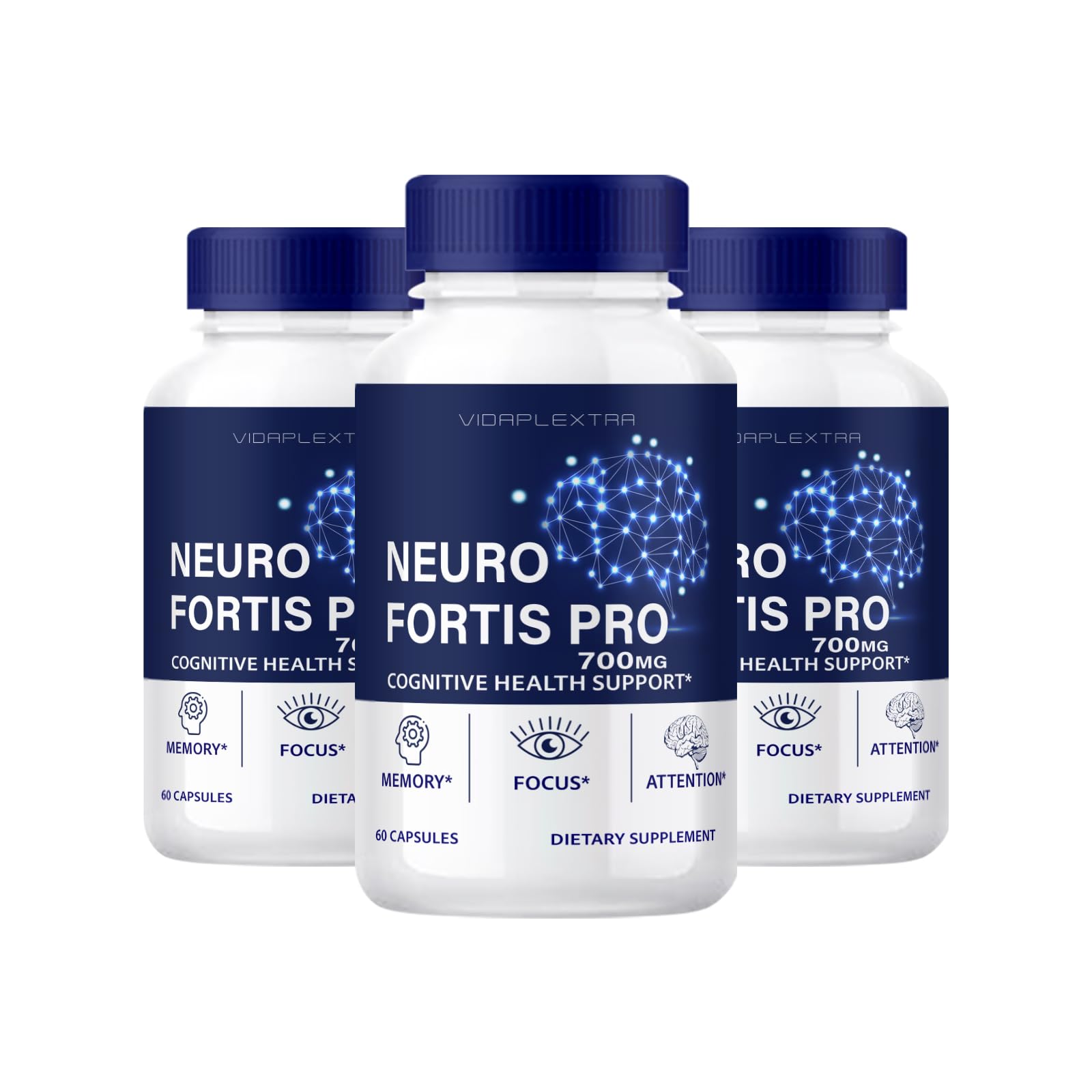 VIDAPLEXTRA Neuro Fortis Pro Capsules 180