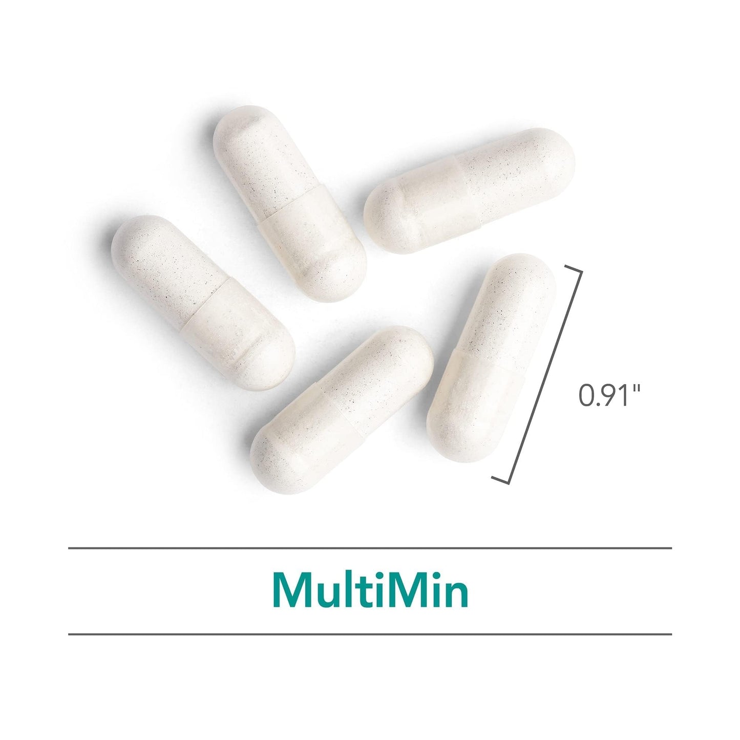 Allergy Research Group NutriCology MultiMin Essential Mineral Blend with Macro Trace & Ultra Trace Minerals Capsules, 120 Count