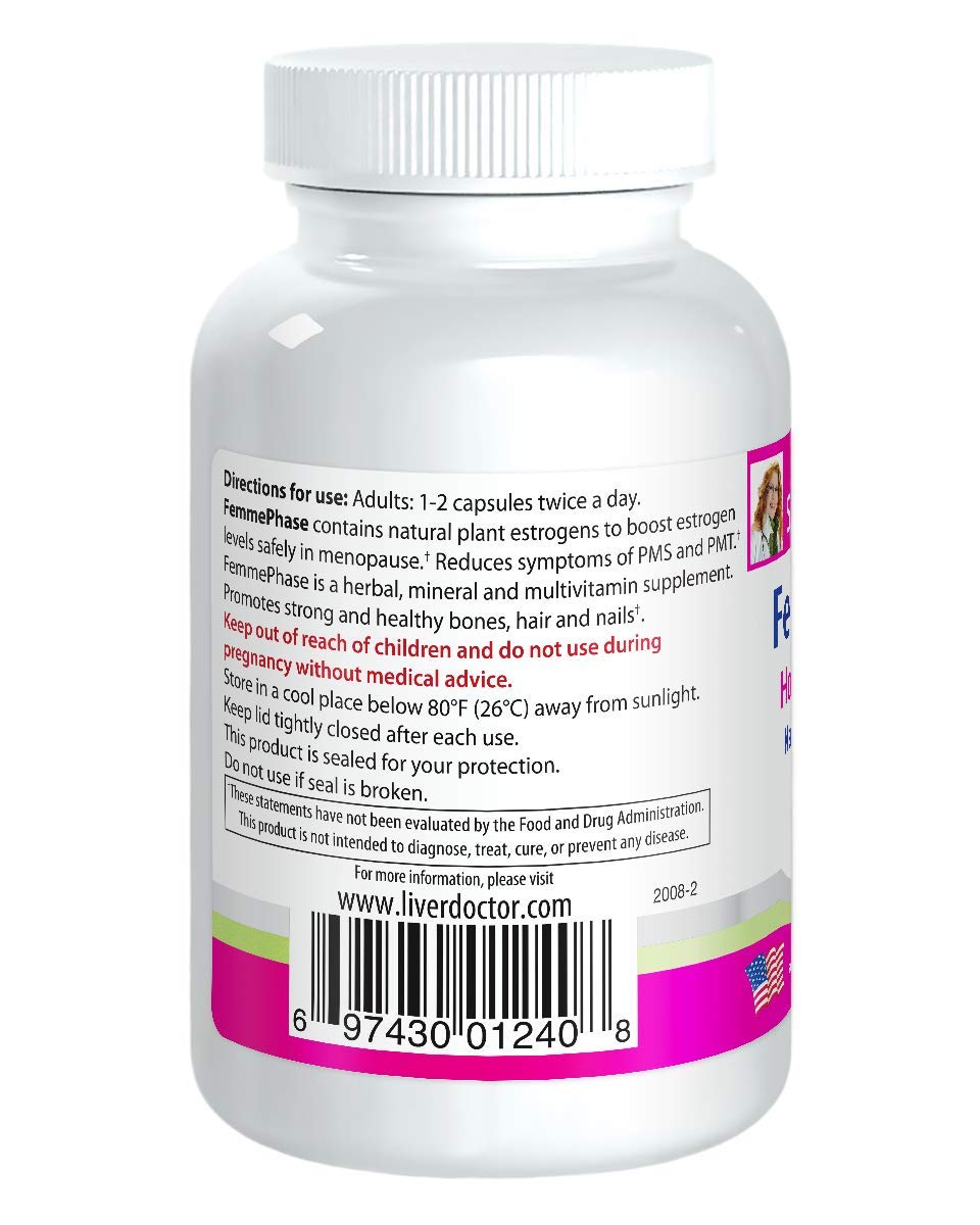 Livatone Femmephase Capsules 1 Count
