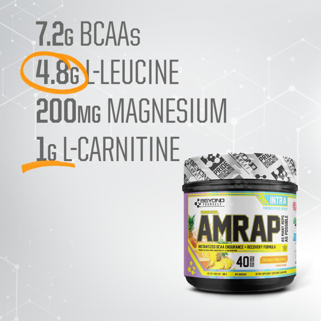 Beyond Yourself AMRAP Orange Pineapple Powder 14