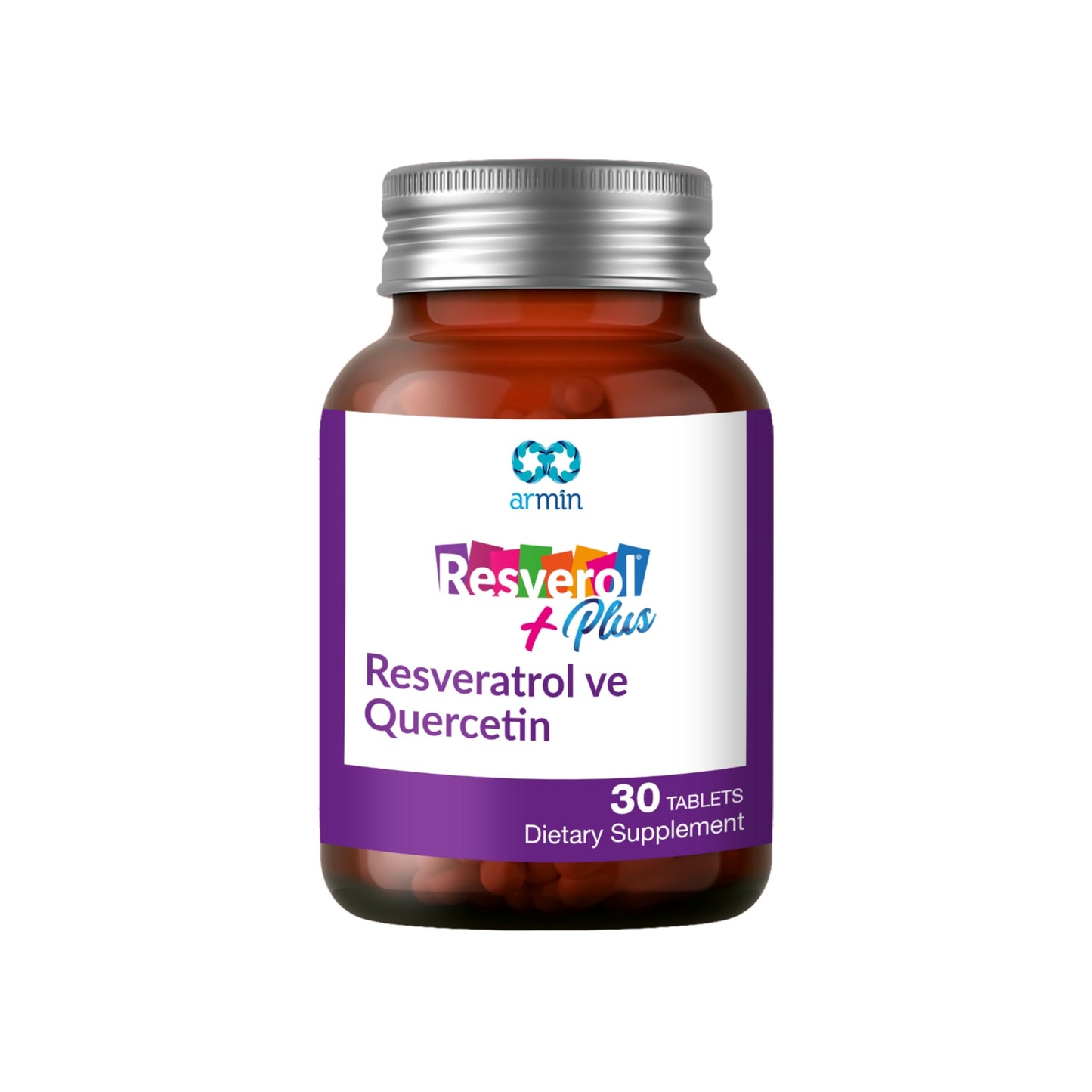 Resverol Plus Resveratrol with Quercetin & Vitamin C – Energy, Immune Support & Healthy Aging, 30 Capsules