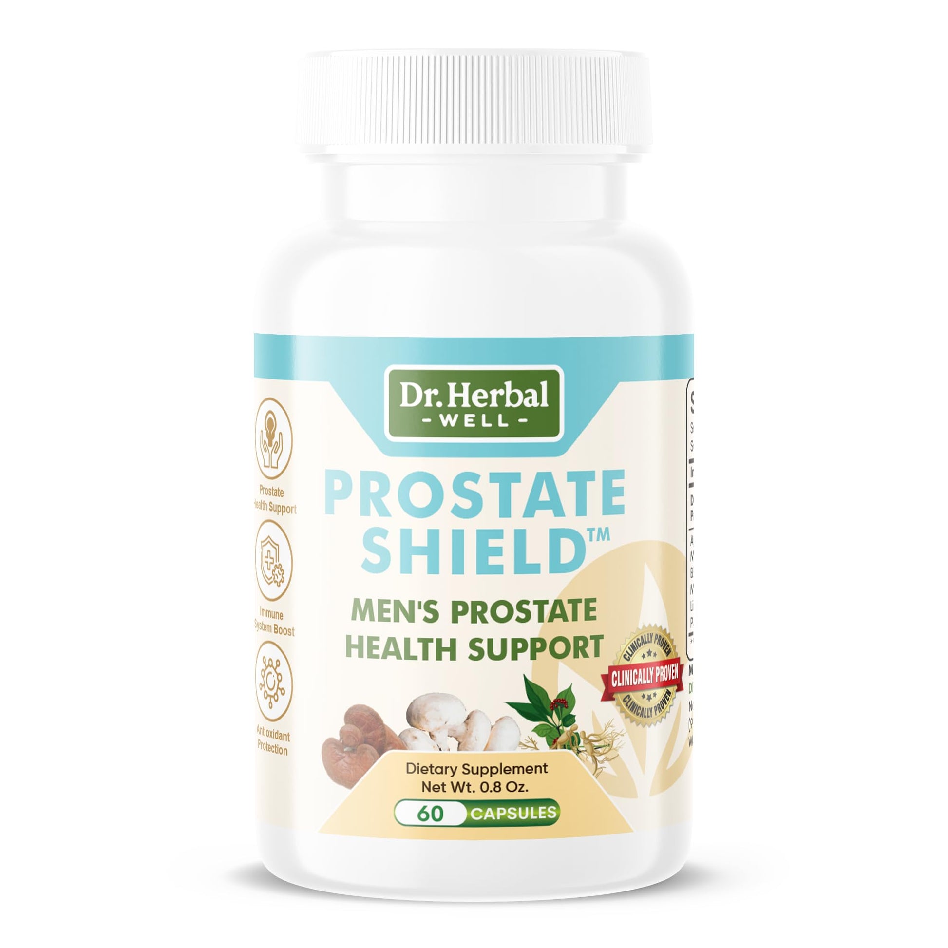 DR. HERBAL WELL Prostate Shield, 60 Capsules