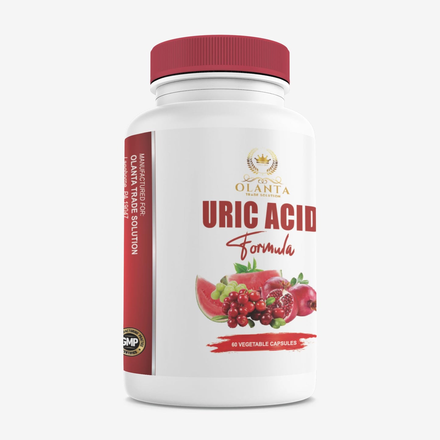 Generic Uric Acid Complex Capsules, 60 Count