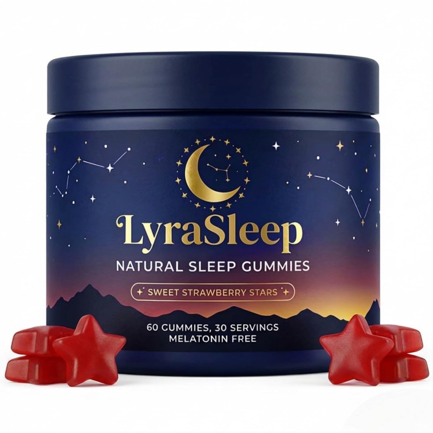 Nola sleep LyraSleep Gummies Gummy 60 Count
