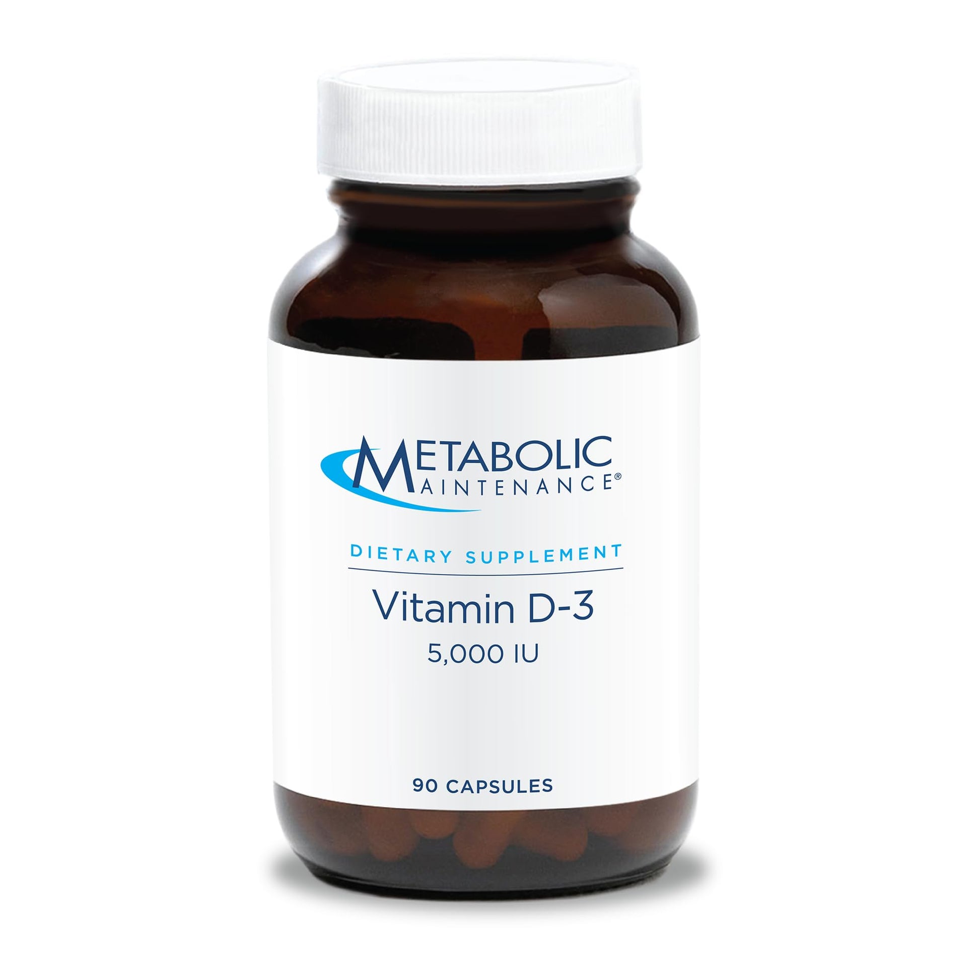 Metabolic Maintenance Vitamin D3 5000 IU Capsule, 125 mcg, 90-Count
