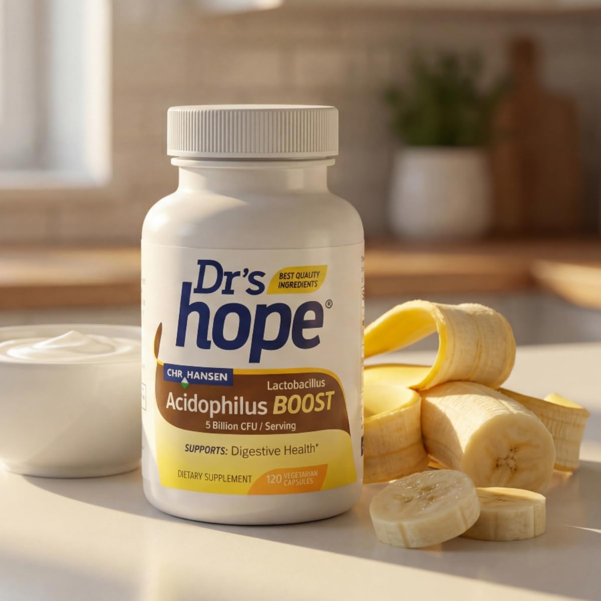 Dr’s Hope Lactobacillus Acidophilus Boost 5B CFU Capsules 120