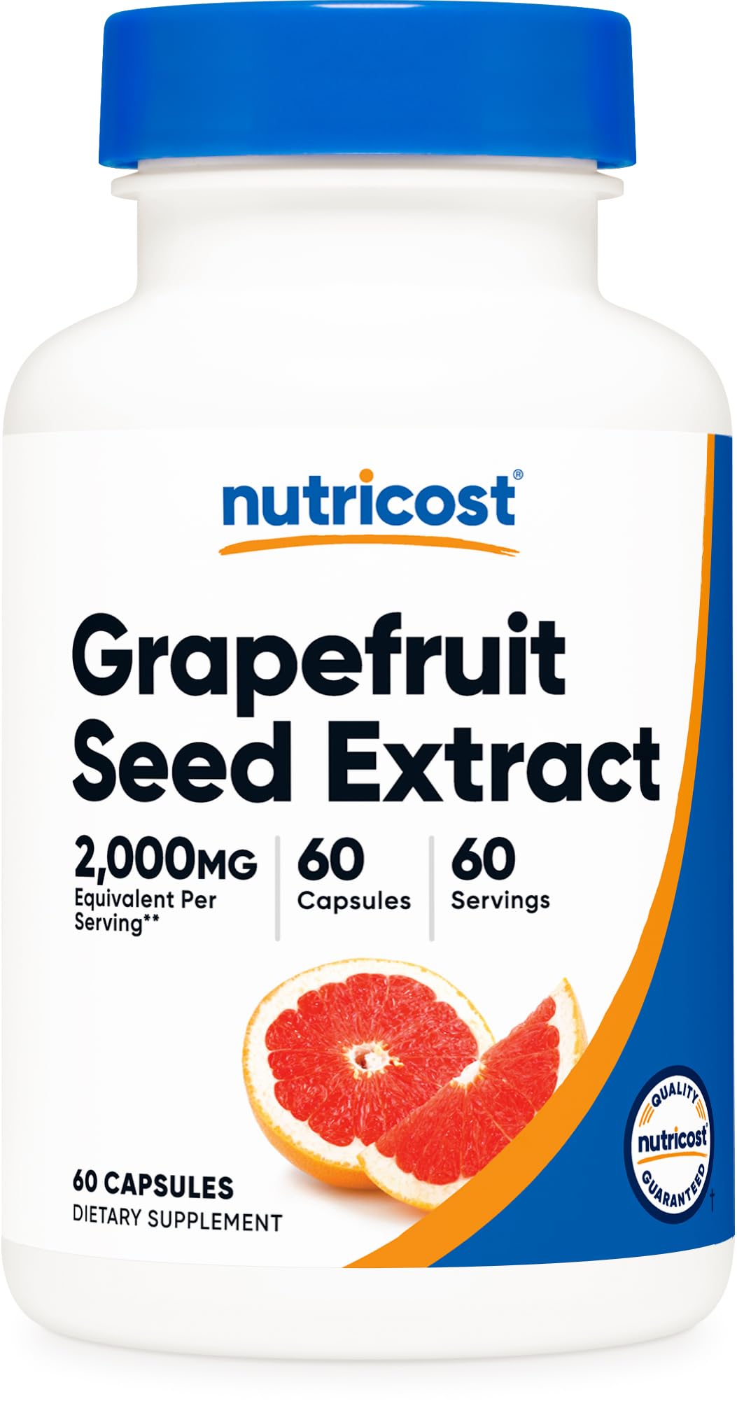 Nutricost Grapefruit Seed Extract Capsules 60 Count