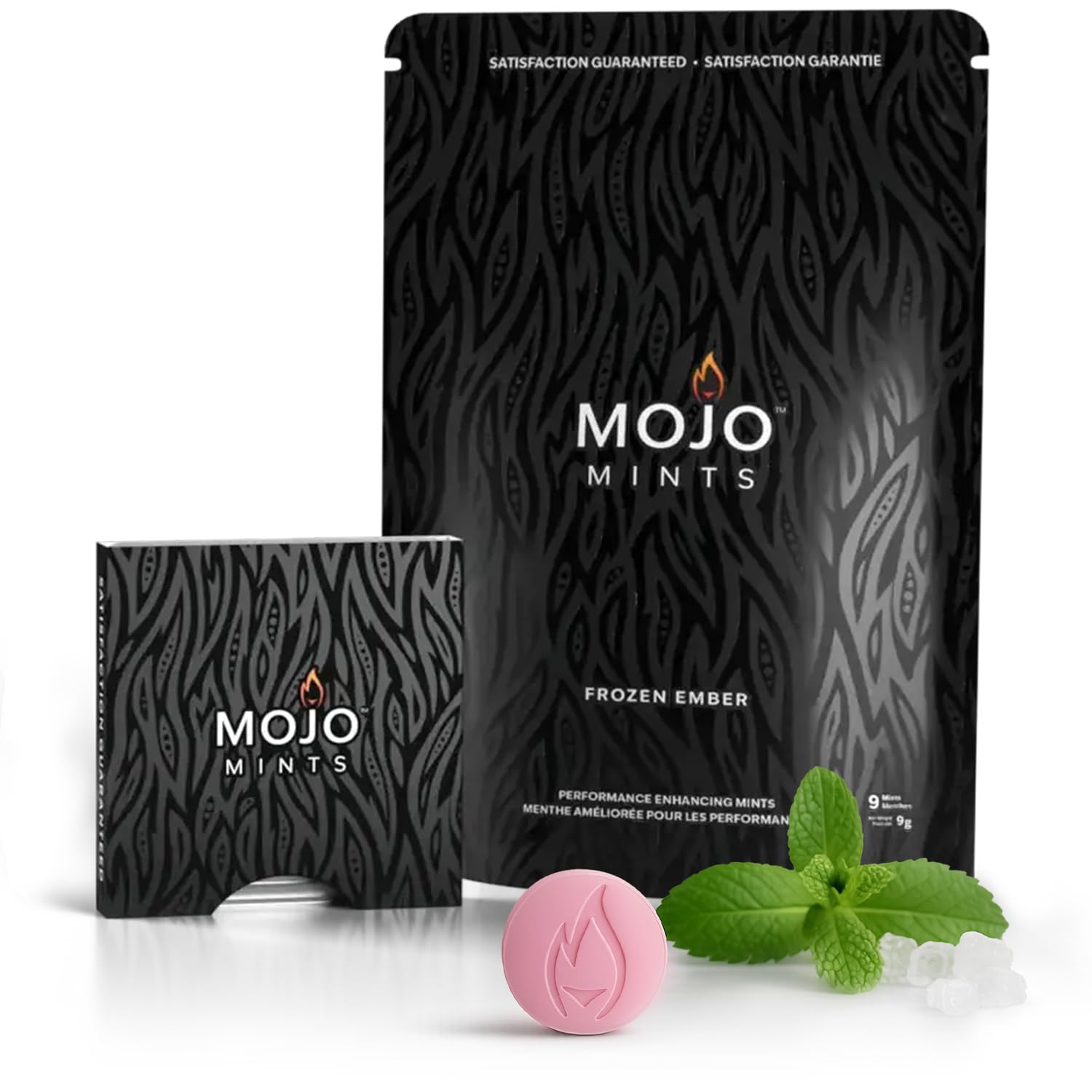 Mojo Mints Ltd Caffeine Energy Mints Lozenge 9-Count