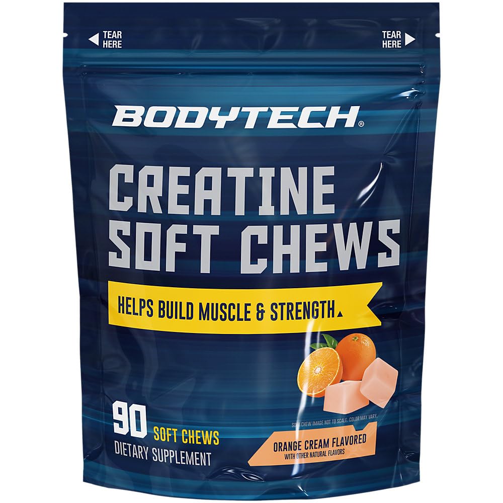 BodyTech Creatine Soft Chews, 90 Soft Chews