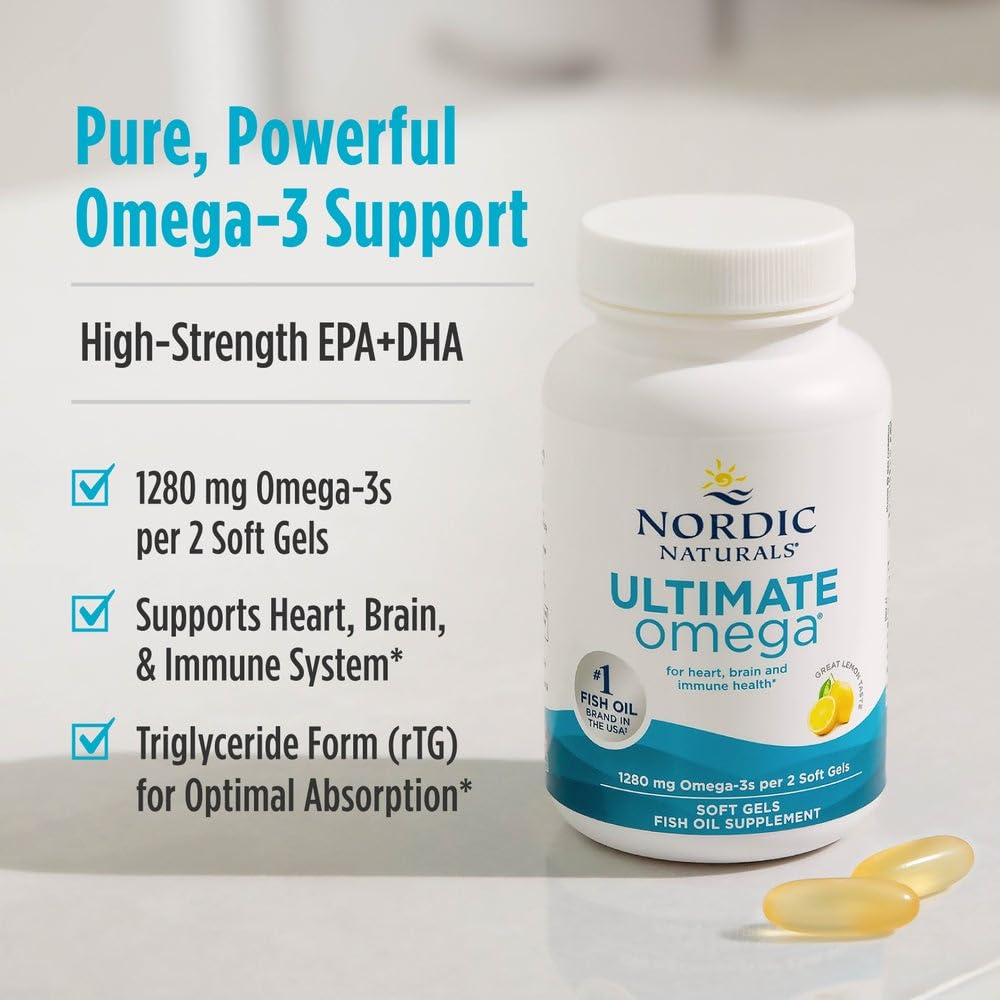 Nordic Naturals Ultimate Omega Softgels 210