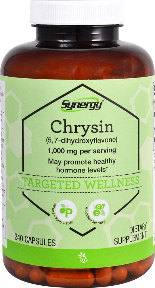 Vitacost Brand Chrysin 5,7-Dihydroxyflavone 1000 mg per serving, Capsule, 240 Capsules