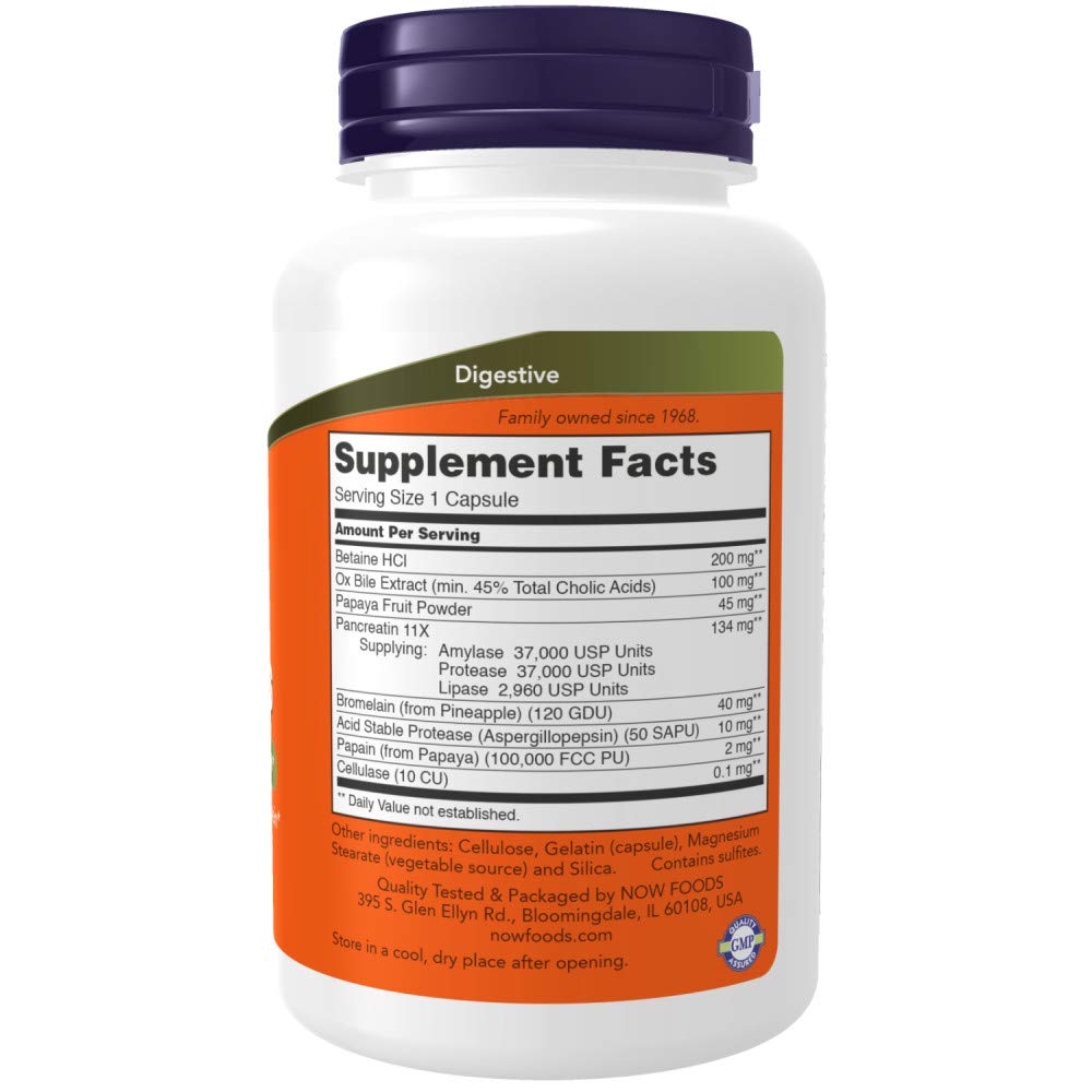 NOW Foods Super Enzymes Softgels 180 Count