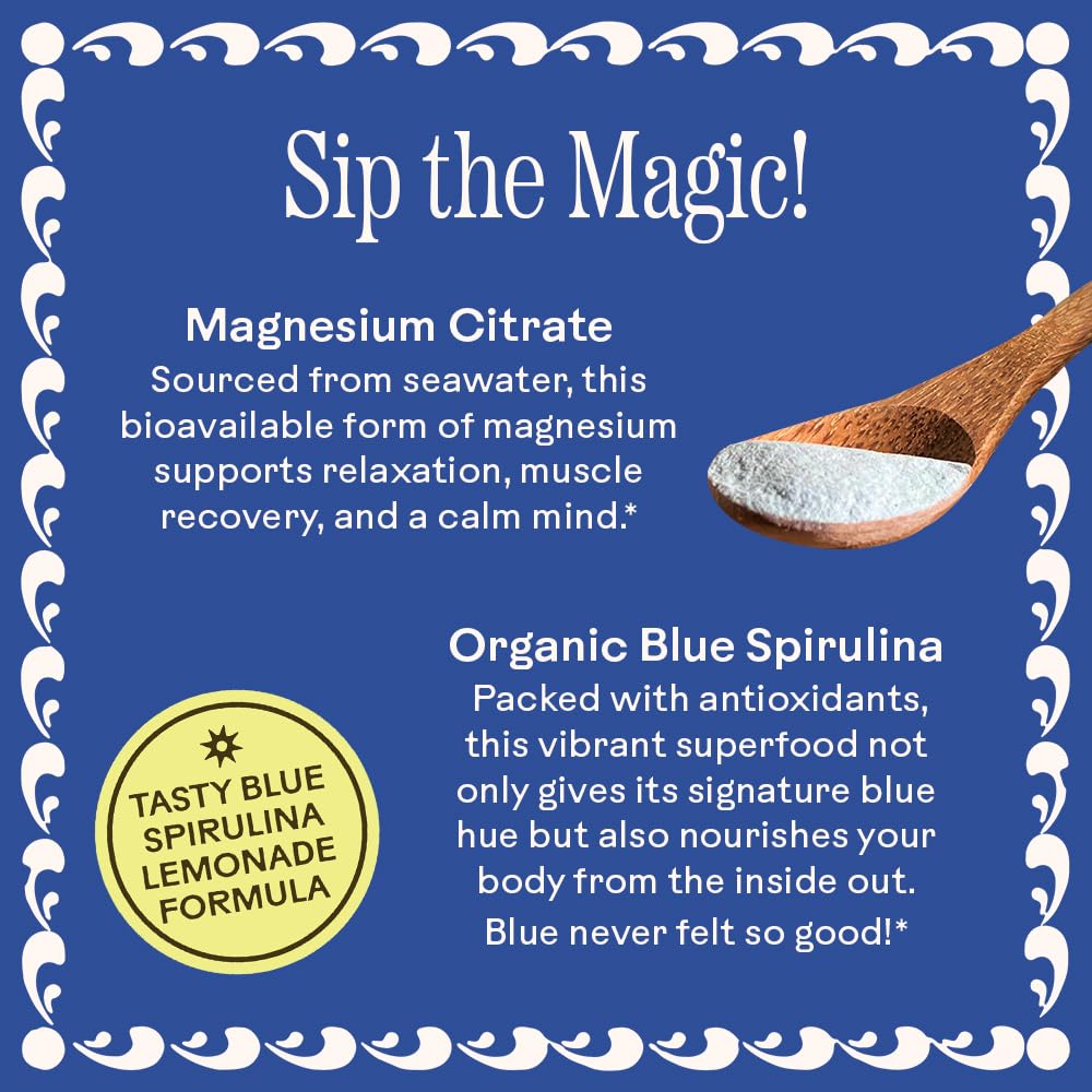 Wooden Spoon Herbs Magic Magnesium Citrate Powder, 1.2 Ounce