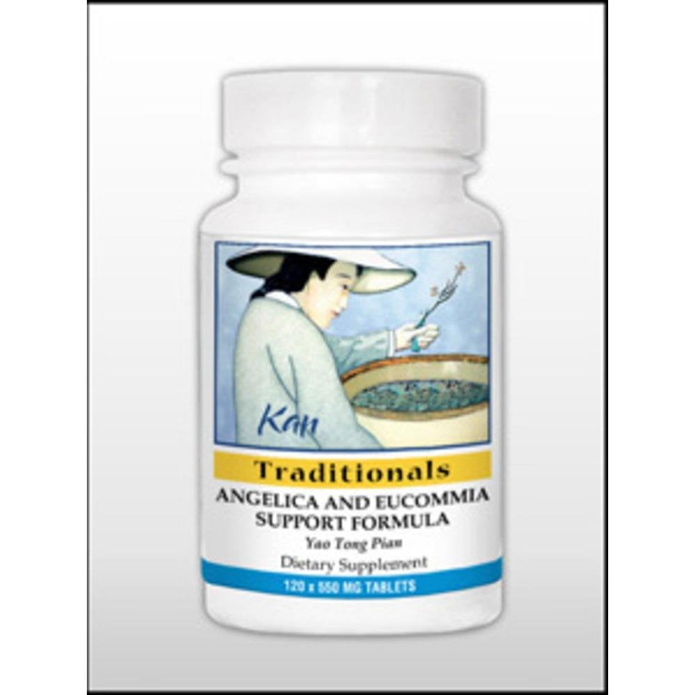 Kan Herbs Angelica and Eucommia Support Tablets 120 Count