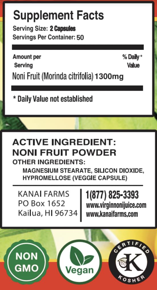 Kanai Farms Virgin Noni Powder 1 Count
