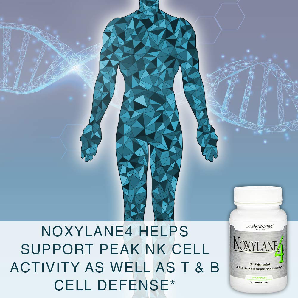 Lane Innovative Noxylane4 Immune Protection Support Immune Defense Booster Capsule 50 Count