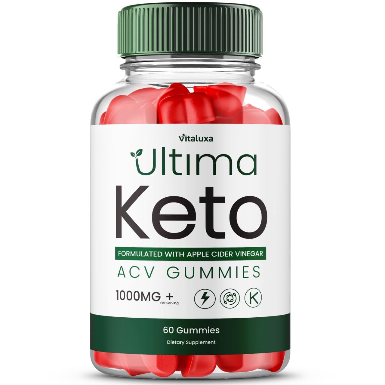 Vitaluxa Ultima Keto ACV Gummies 60 Count