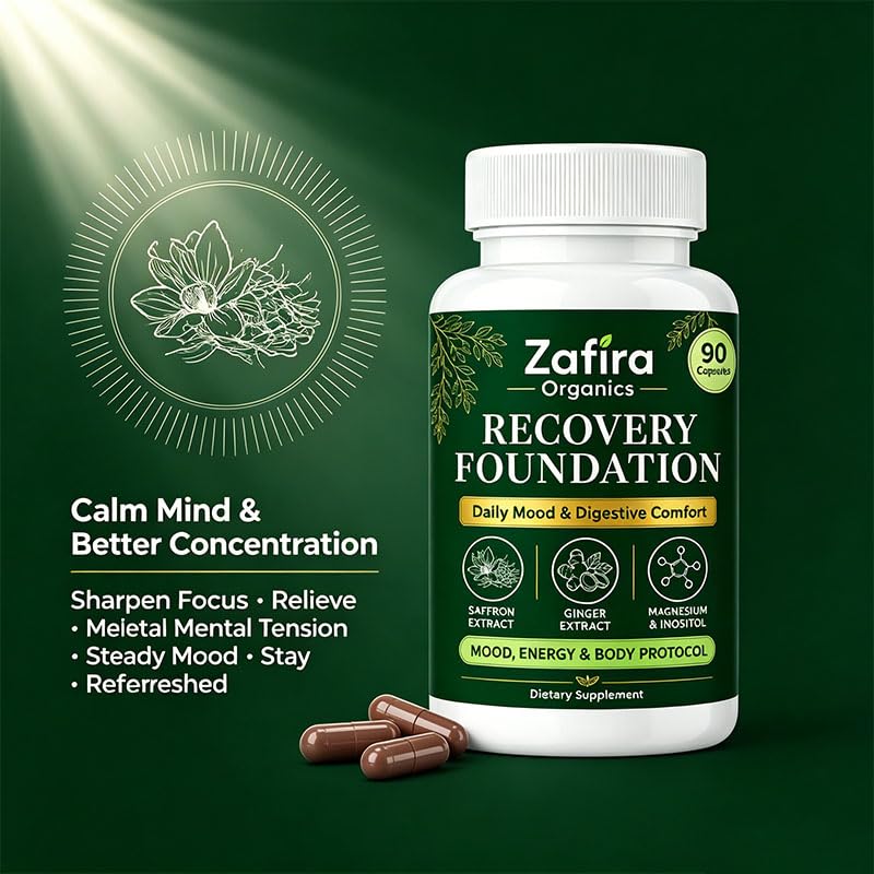Skinclean Zafira Organics Recovery Foundation Capsule 1 Count