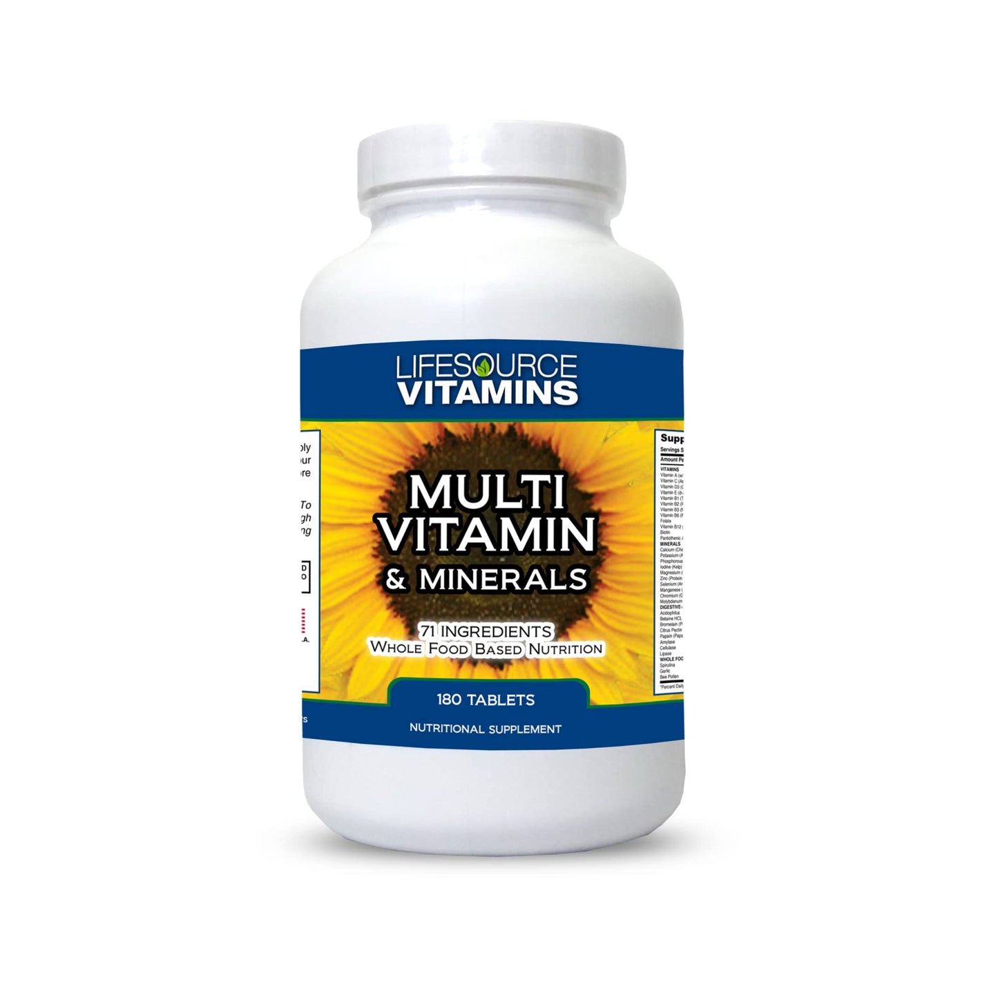 LifeSource Vitamins Complete Multi Vitamin & Minerals Tablet 1 Count