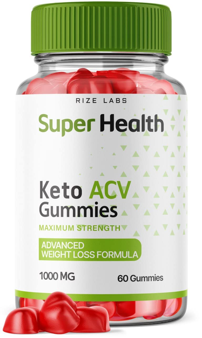 Rize Labs Super Health Keto ACV Gummies 60 Gummies