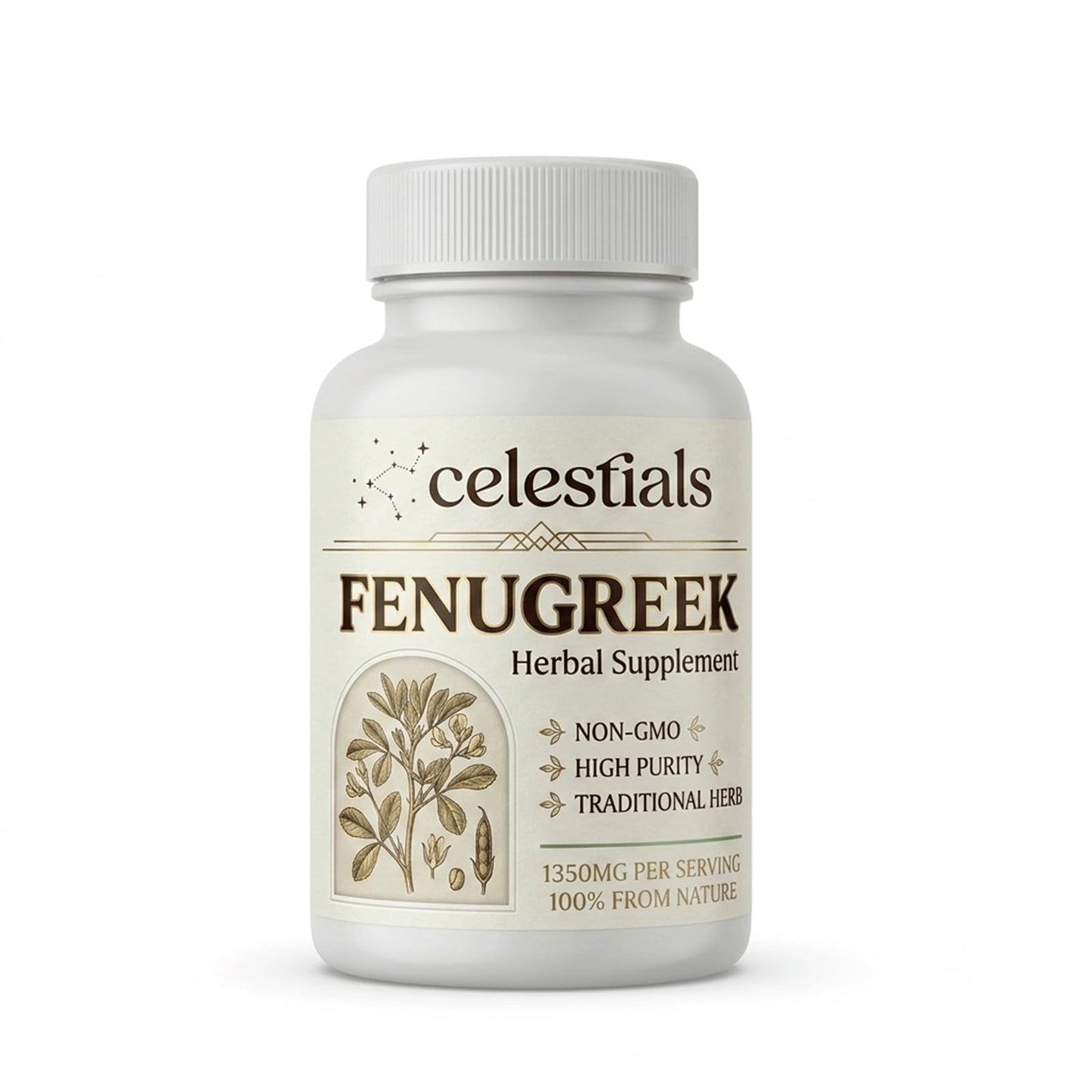 XRFOHCE Celestials Fenugreek, 60 Capsules