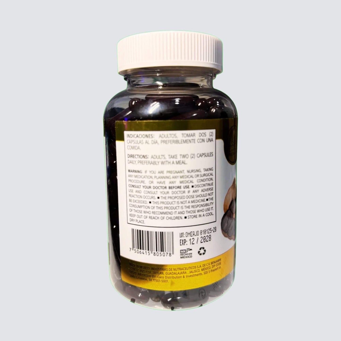 Generic Omega 3 (Black Garlic) AJO Negro 1000 mg SoftGels, 200 Count