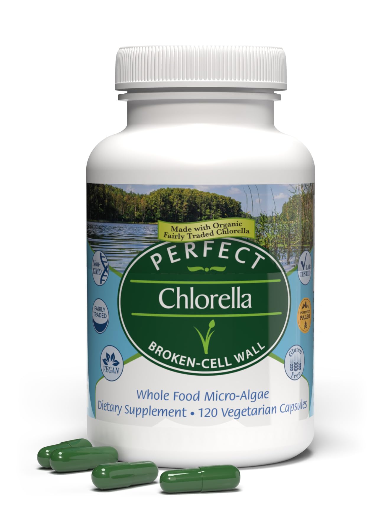 Perfect Supplements Chlorella Capsule 120 Capsules