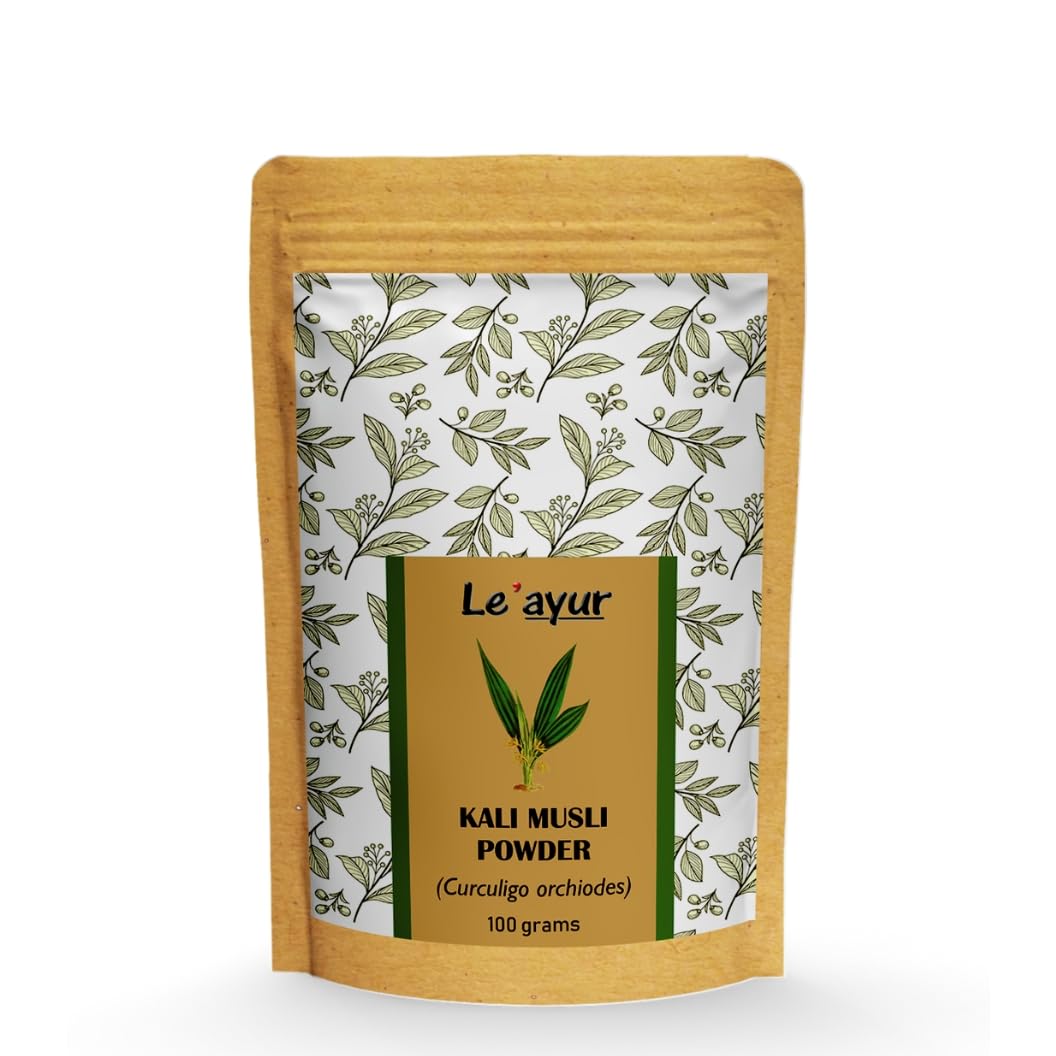 Le'ayur Kali Musli (Curculigo Orchiodes) Powder, 3.53 Ounces