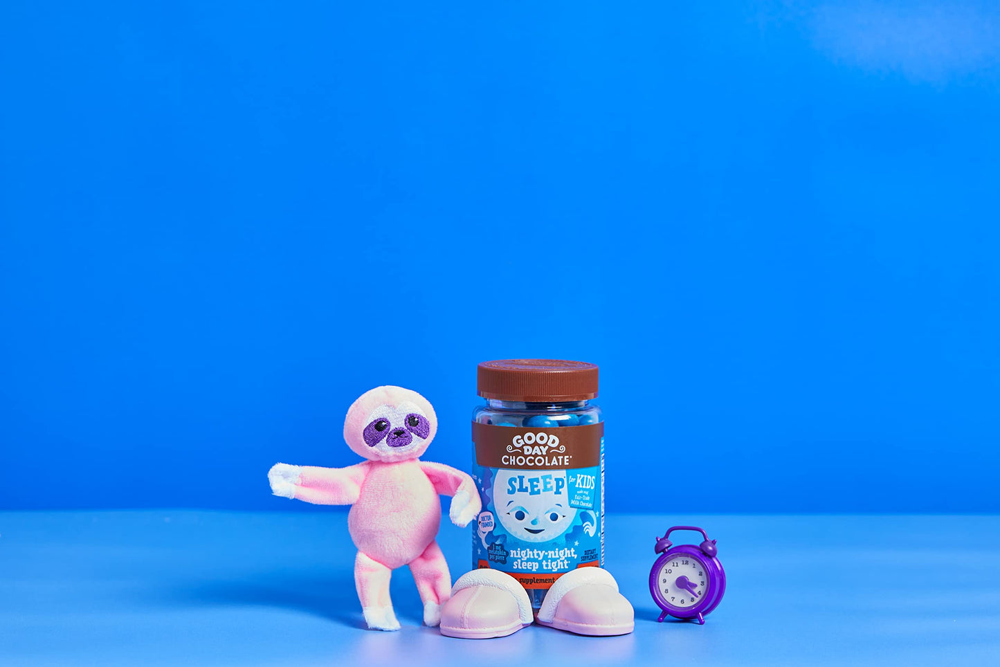 Good Day Chocolate Melatonin for Kids Chewable 80 Count
