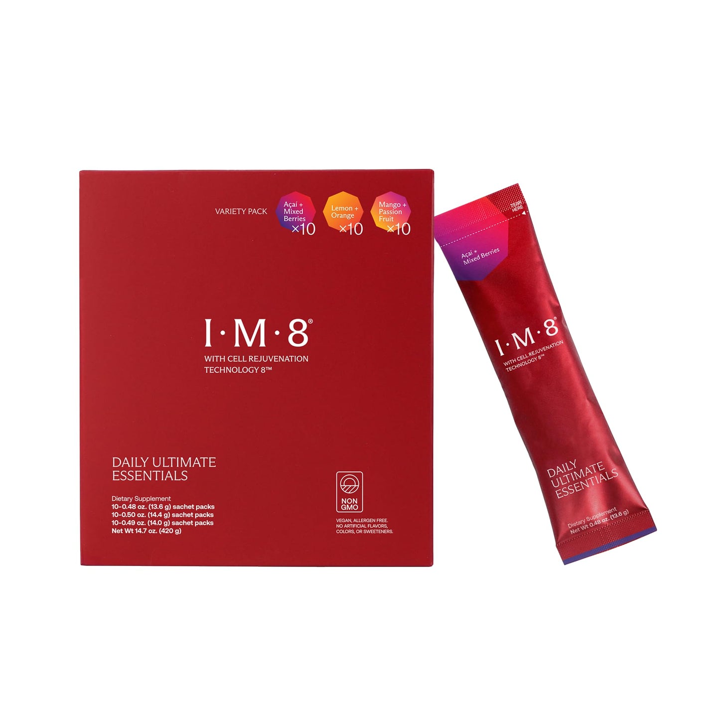 IM8 Daily Ultimate Essentials All-in-One Multivitamin Supplement Powder 43.4 Ounce