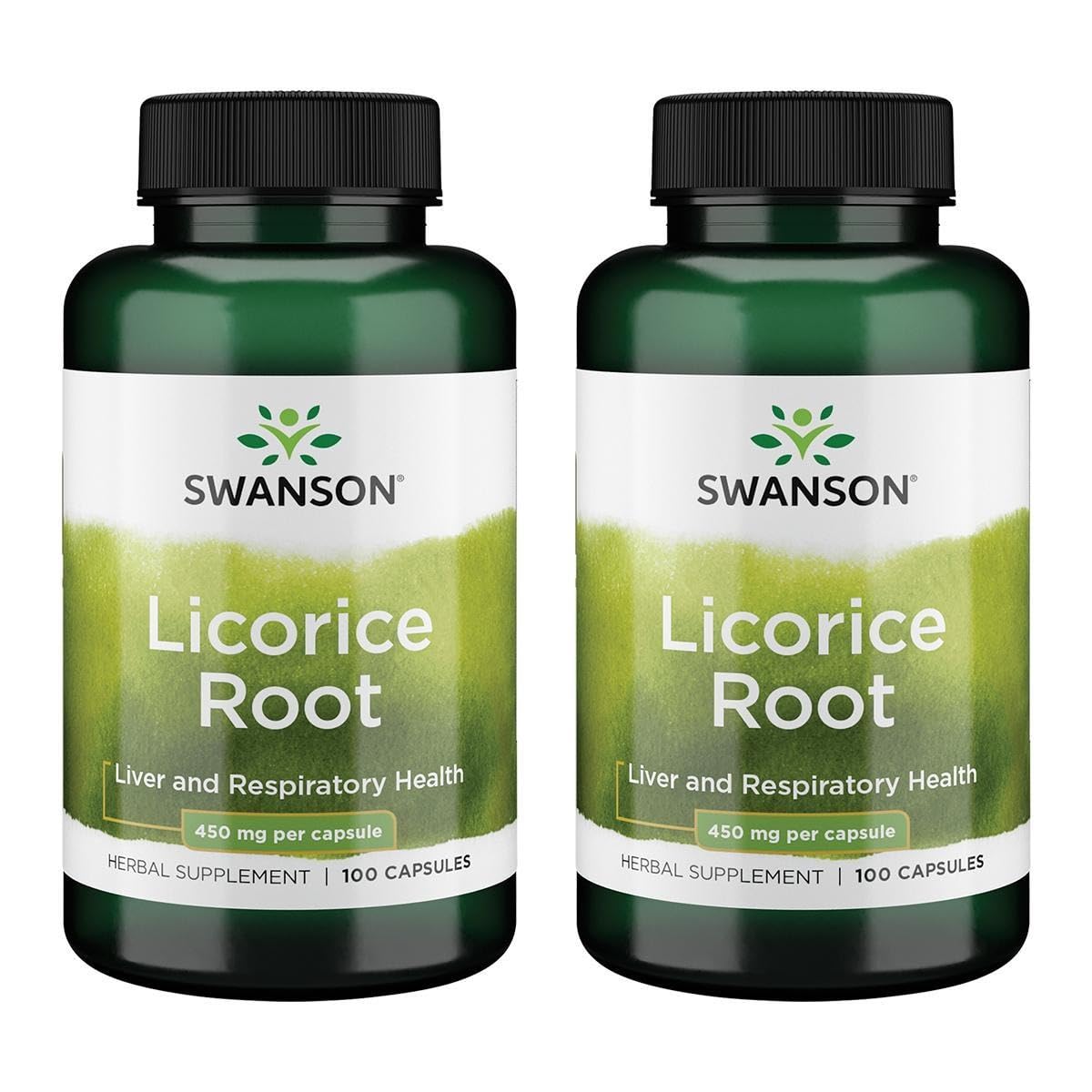 Swanson Licorice Root 450 mg 200 Capsules