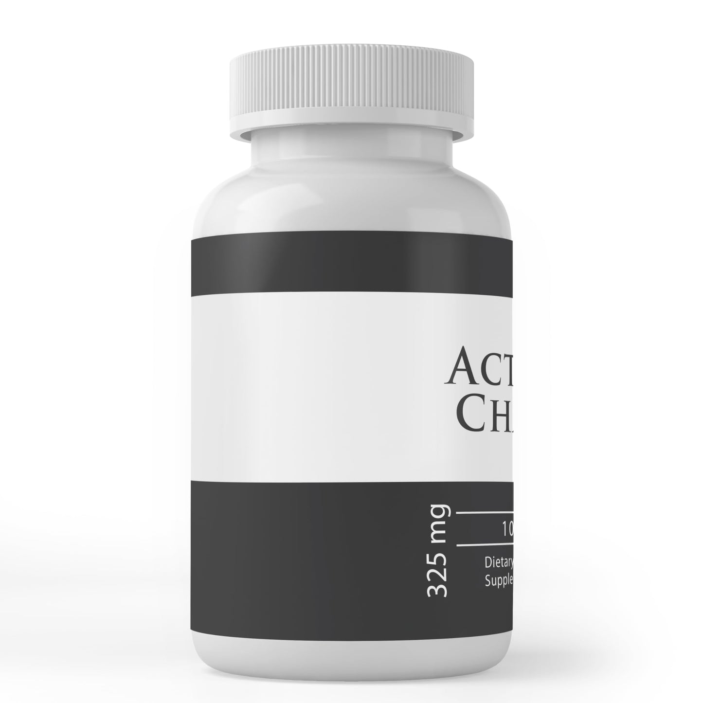 Pure Original Ingredients Activated Charcoal Capsules, 100 Count