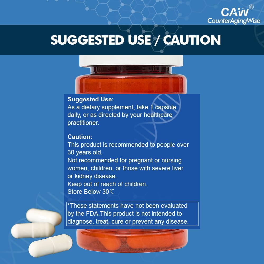 CAW Hypersorption Cycloastragenol 5Mg Capsule, 90 Count