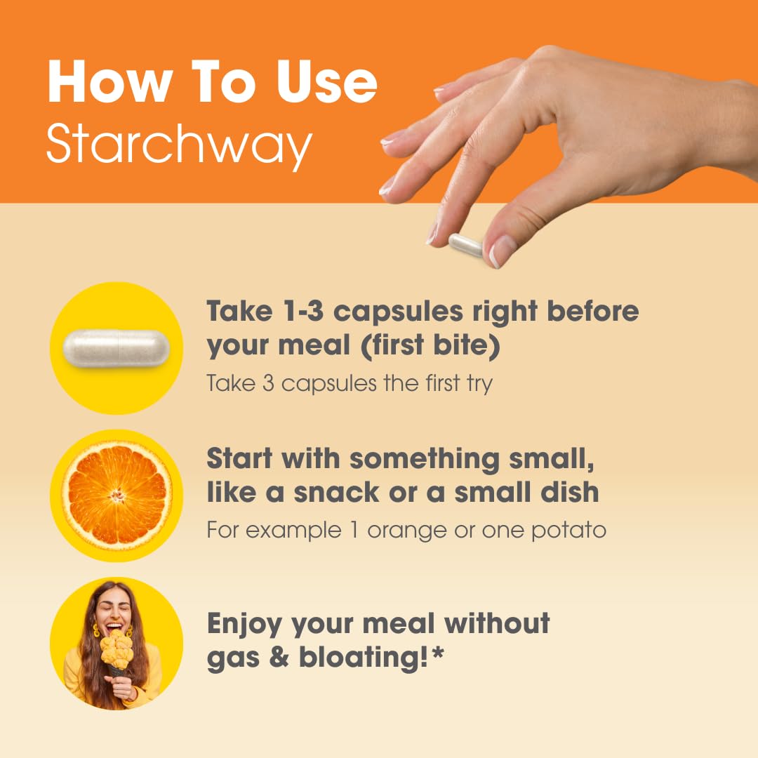 Intoleran Starchway Digestive Enzymes Capsule 50 Capsules